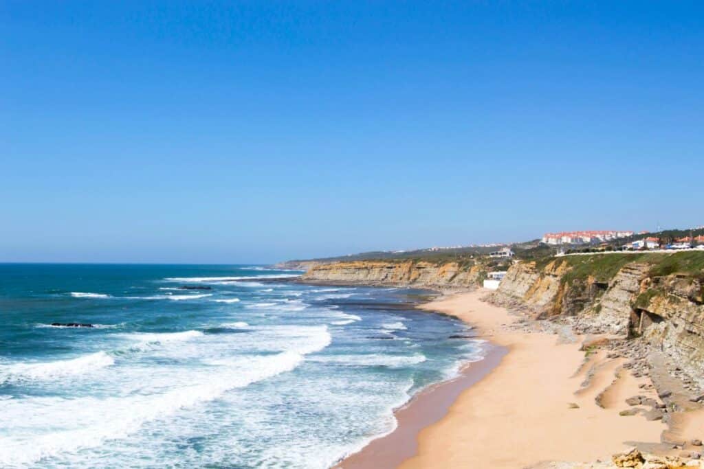 The surfer beach town near Lisbon called Ericeira.